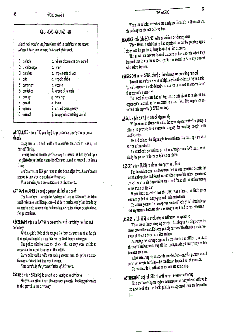 image for page Word Smart II