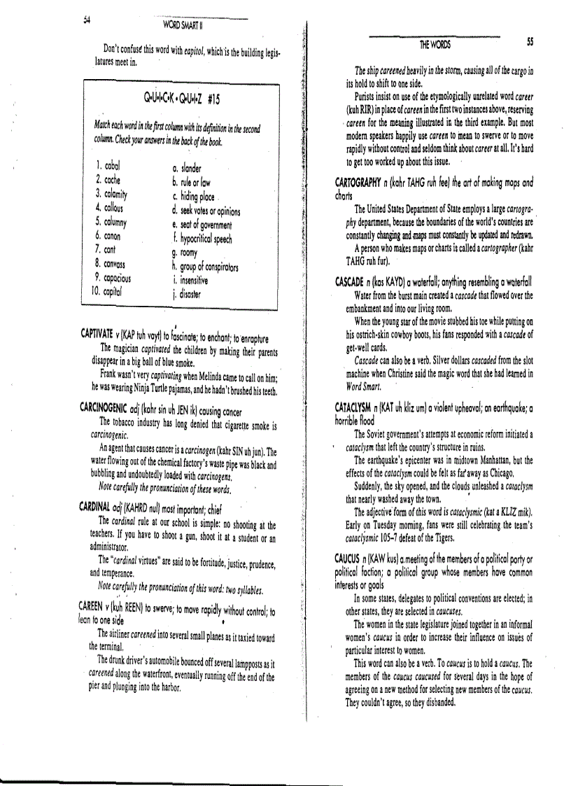 image for page Word Smart II