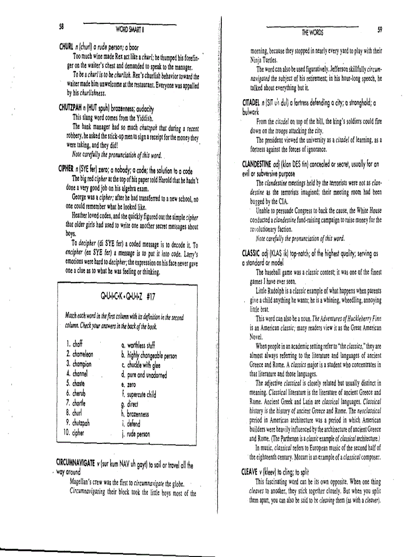 image for page Word Smart II