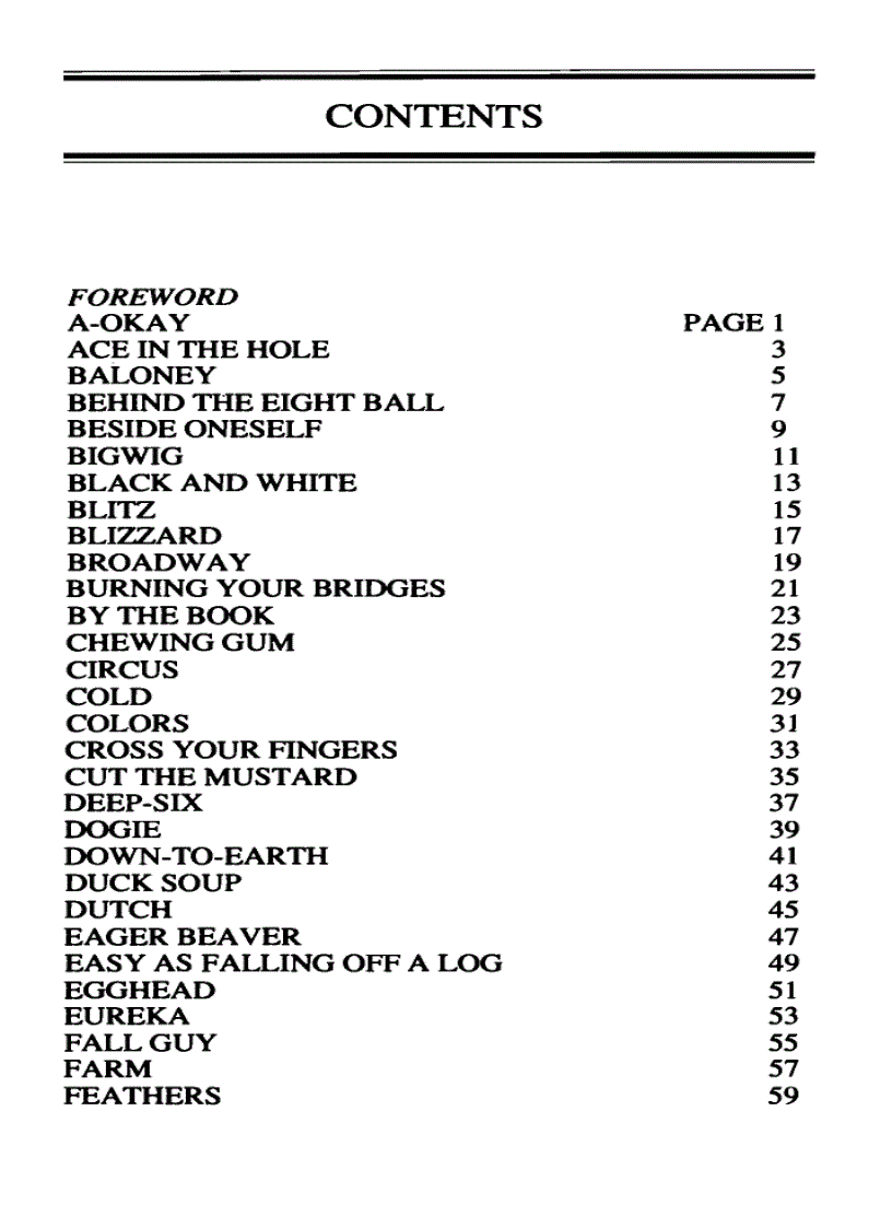 image for page WORDS AND THEIR STORIES