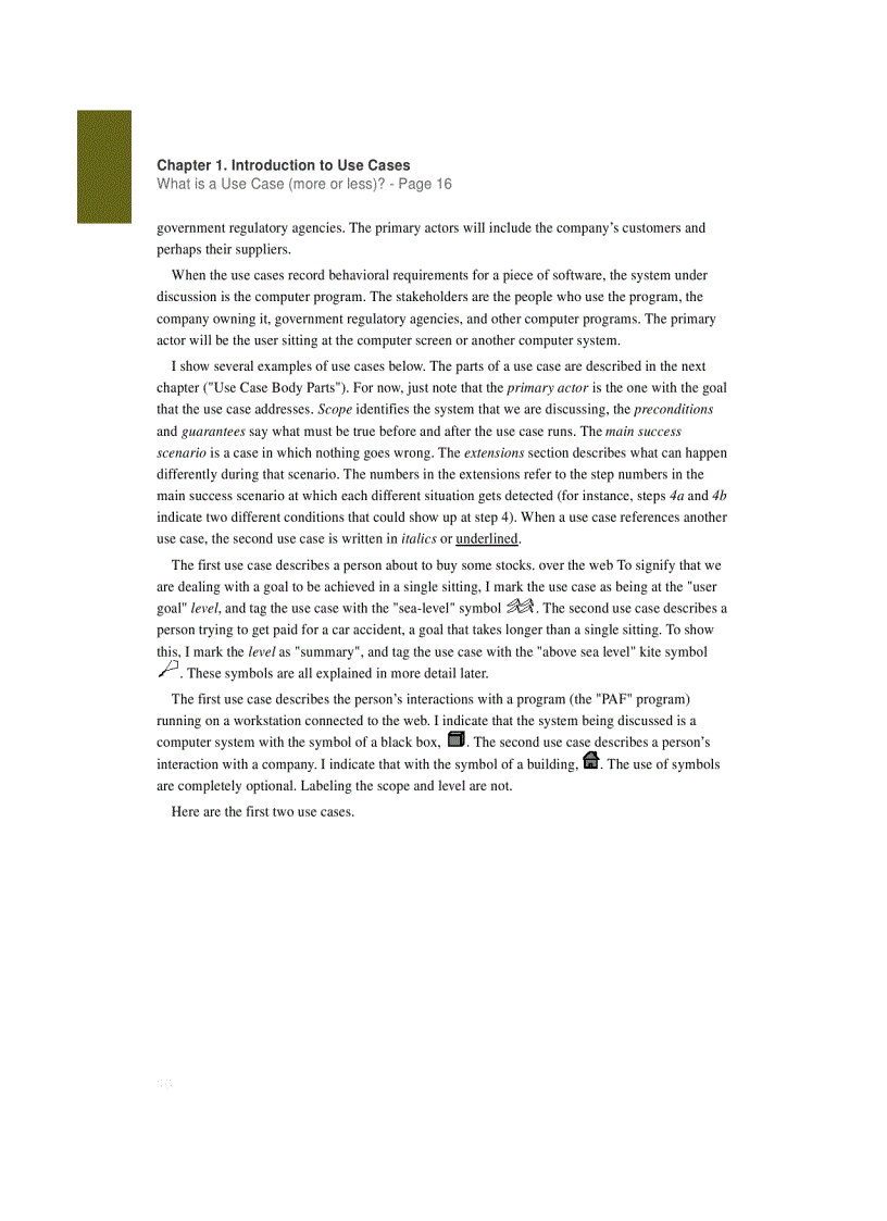 image for page Writing Effective Use Cases