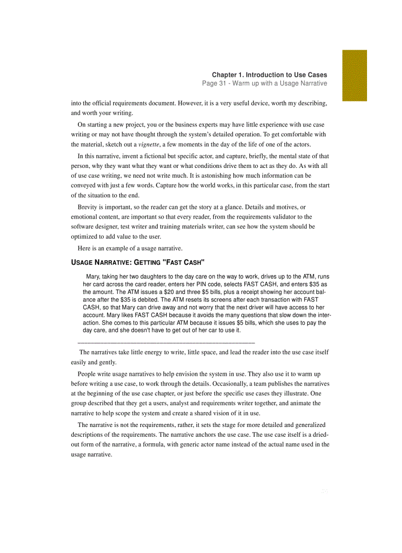 image for page Writing Effective Use Cases