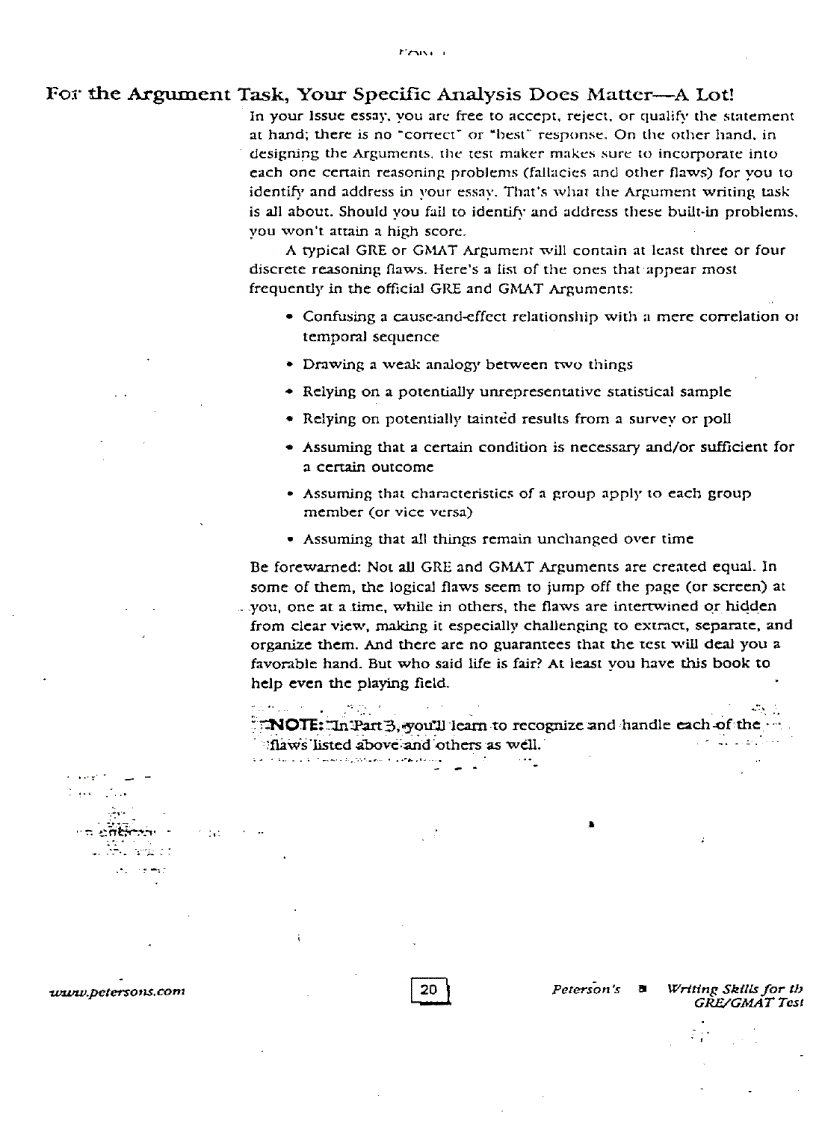 image for page Writing skills GRE GMAT