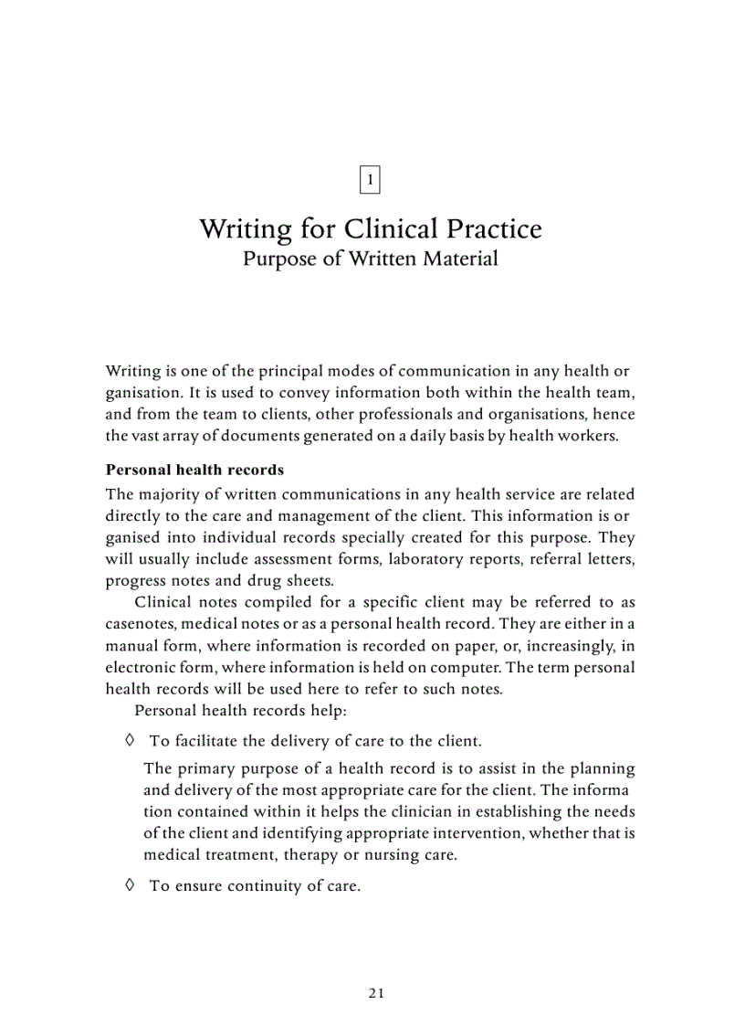 image for page Writing Skills in Practice Health Professionals