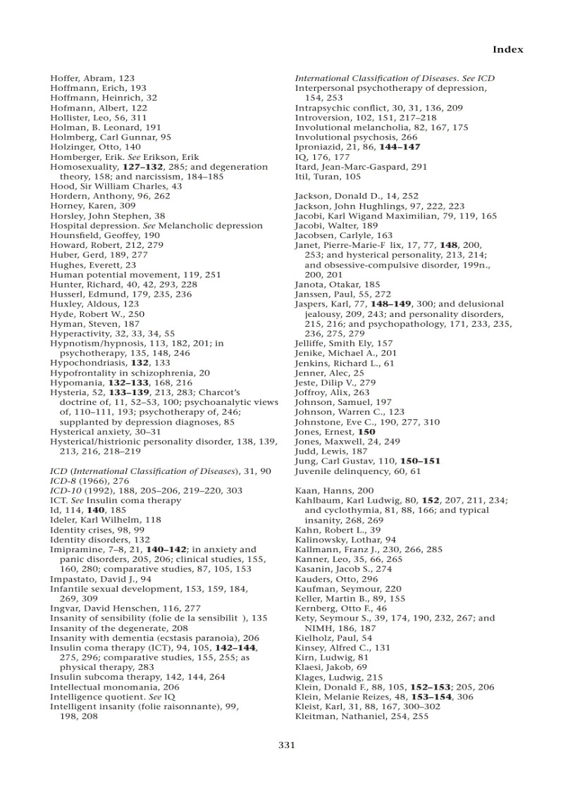 image for page A Historical Dictionary of Psychiatry
