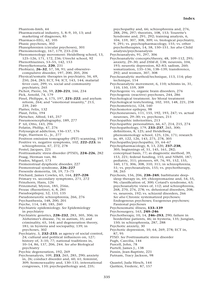 image for page A Historical Dictionary of Psychiatry