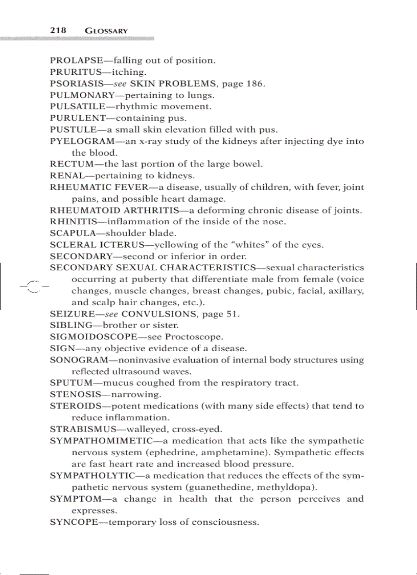 image for page A Z Common Symptom Answer Guide