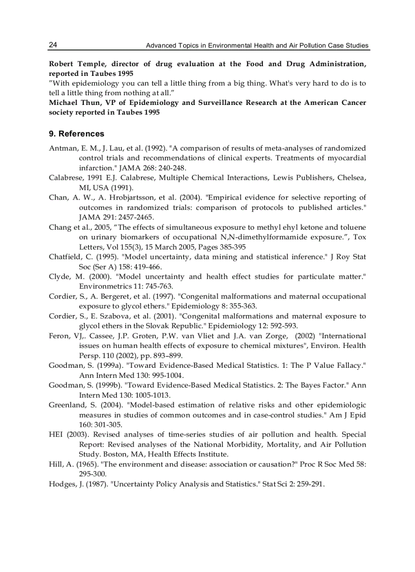 image for page Advanced Topics in Environmental Health and Air Pollution Case Studies
