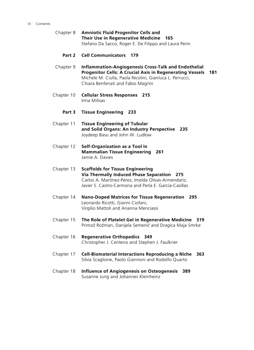 image for page Advances in Regenerative Medicine