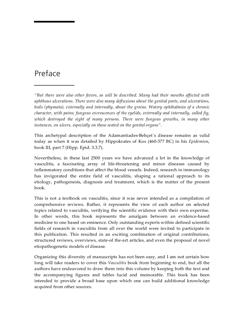 image for page Advances in the Diagnosis and Treatment of Vasculitis