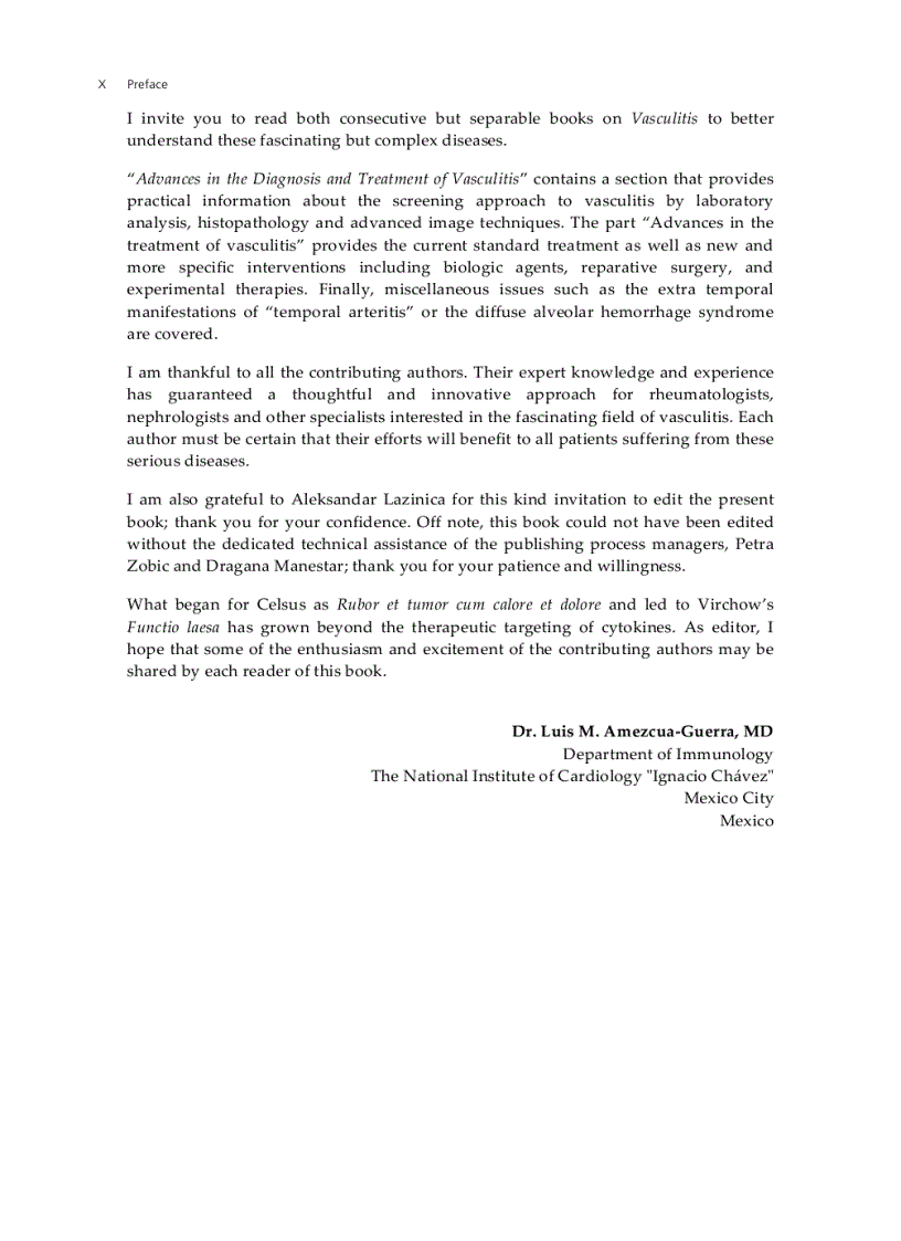 image for page Advances in the Diagnosis and Treatment of Vasculitis