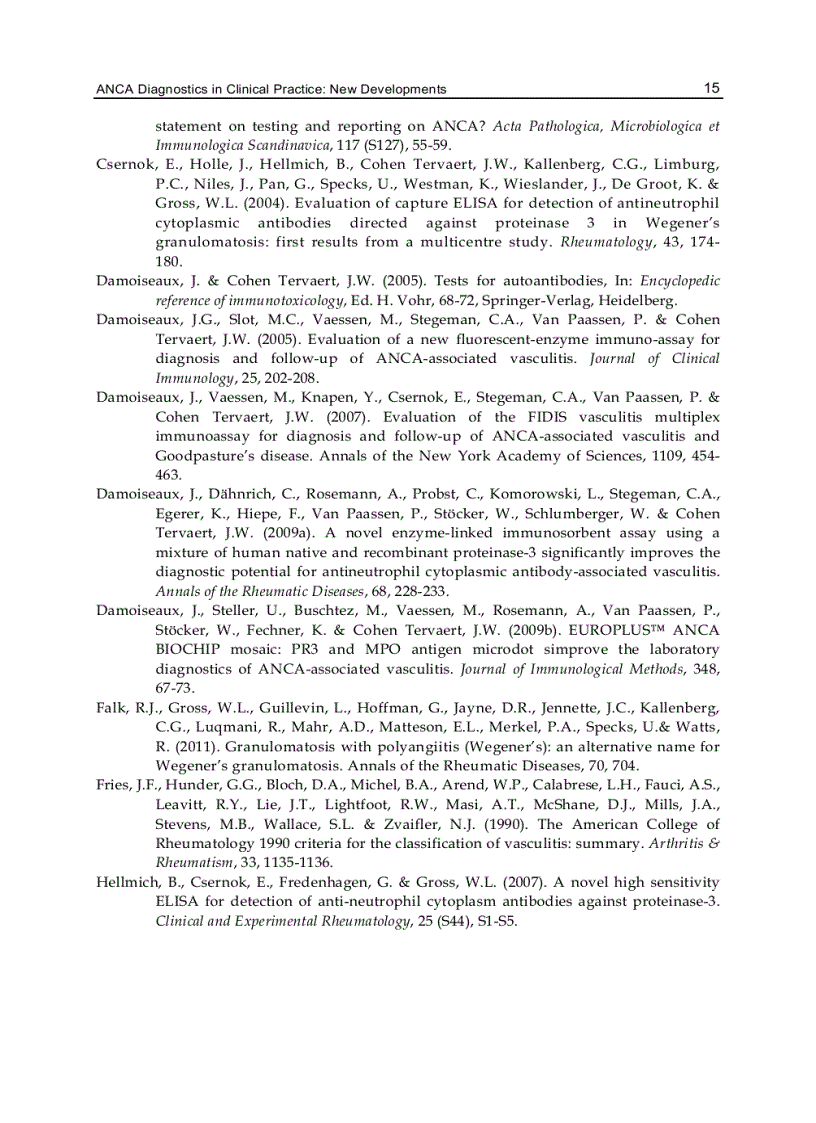 image for page Advances in the Diagnosis and Treatment of Vasculitis