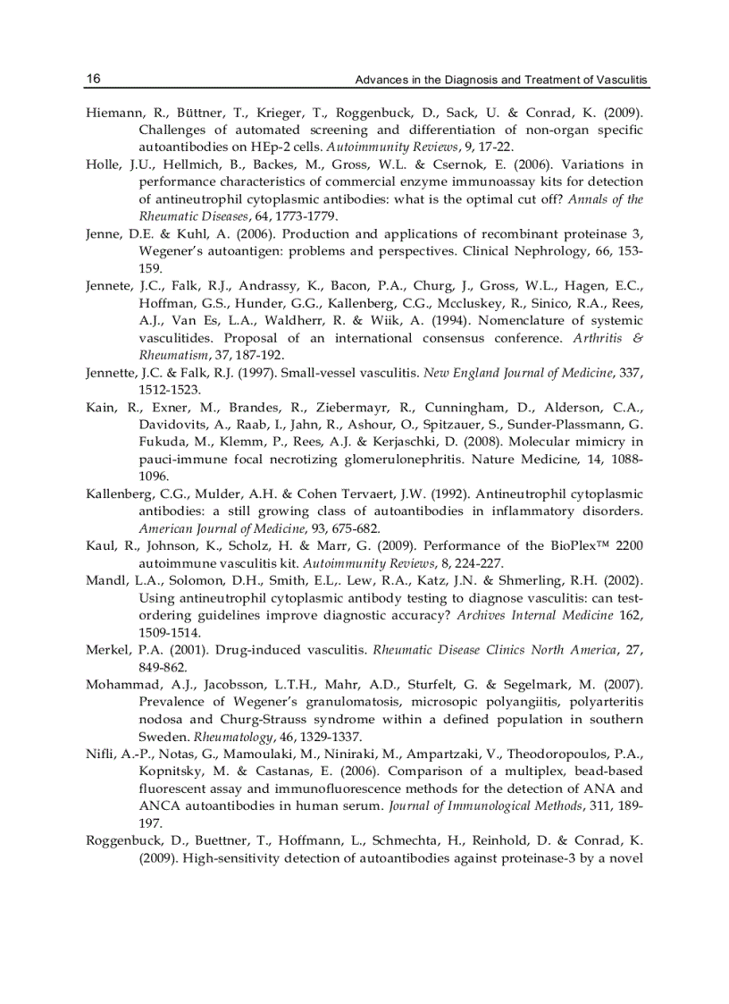 image for page Advances in the Diagnosis and Treatment of Vasculitis