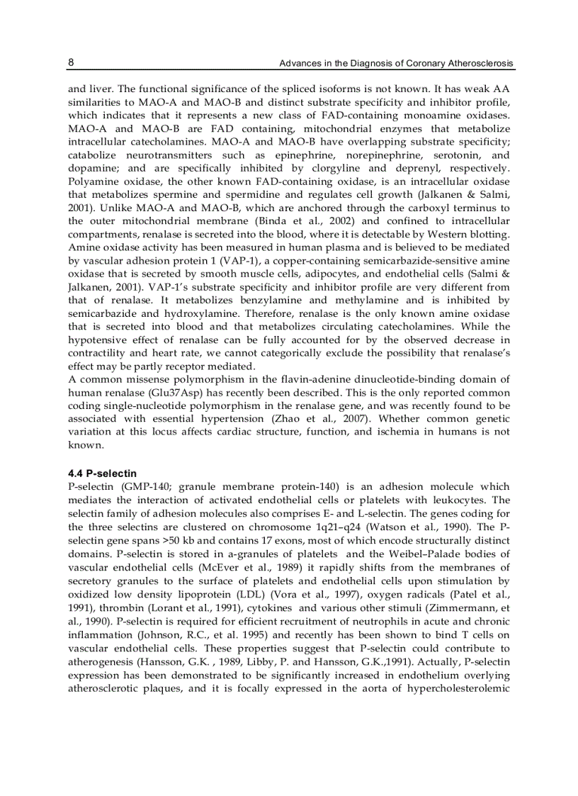 image for page Advances in the Diagnosis of Coronary Atherosclerosis