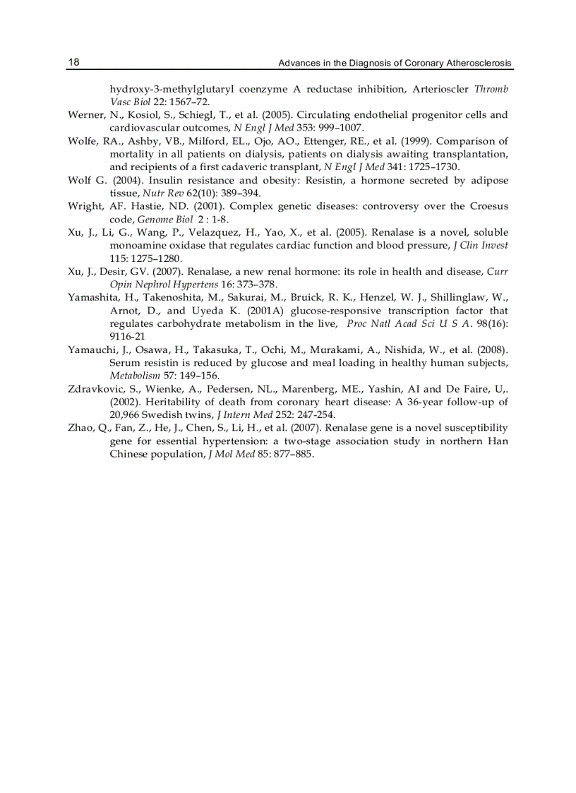 image for page Advances in the Diagnosis of Coronary Atherosclerosis