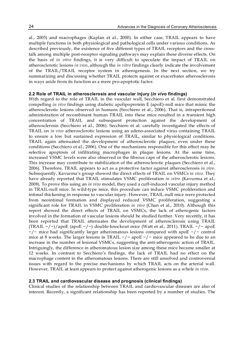 image for page Advances in the Diagnosis of Coronary Atherosclerosis