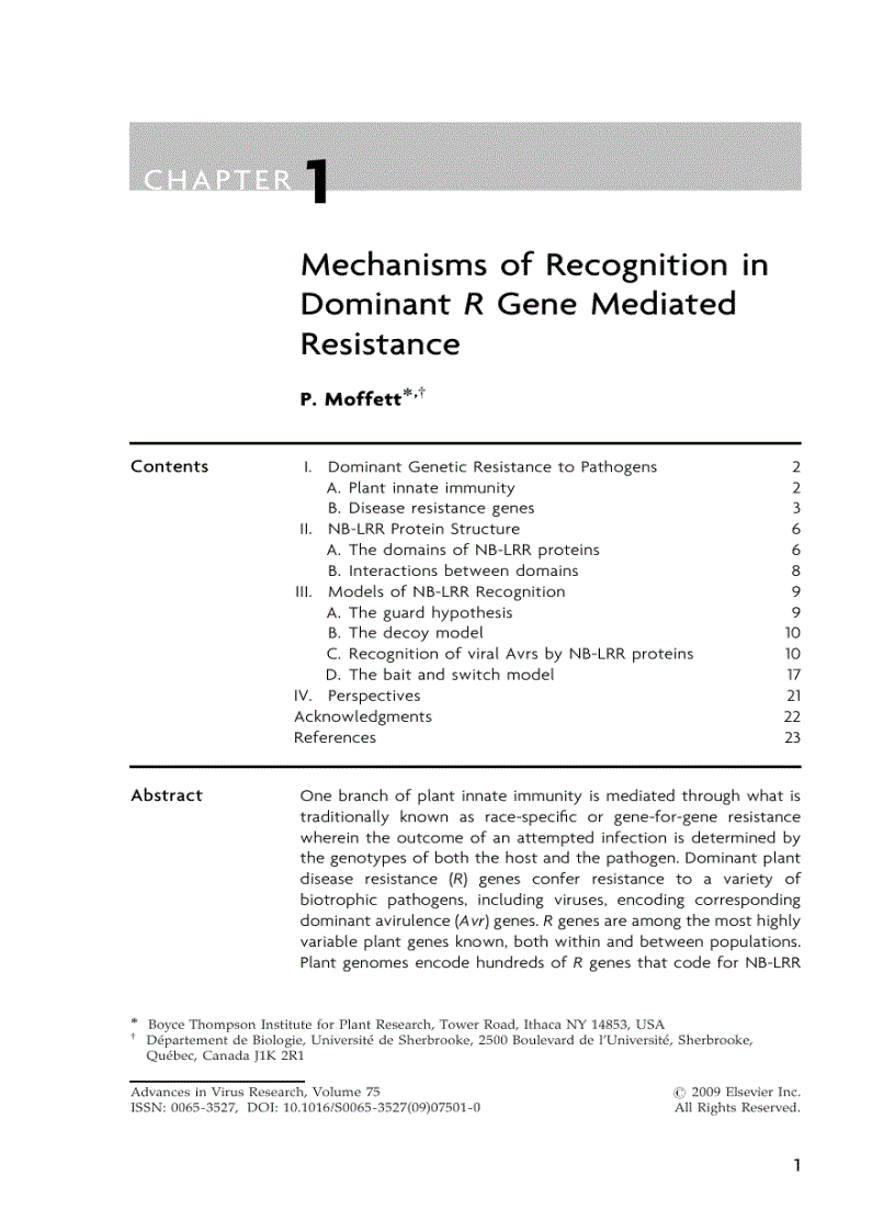 image for page Advances in Virus Research