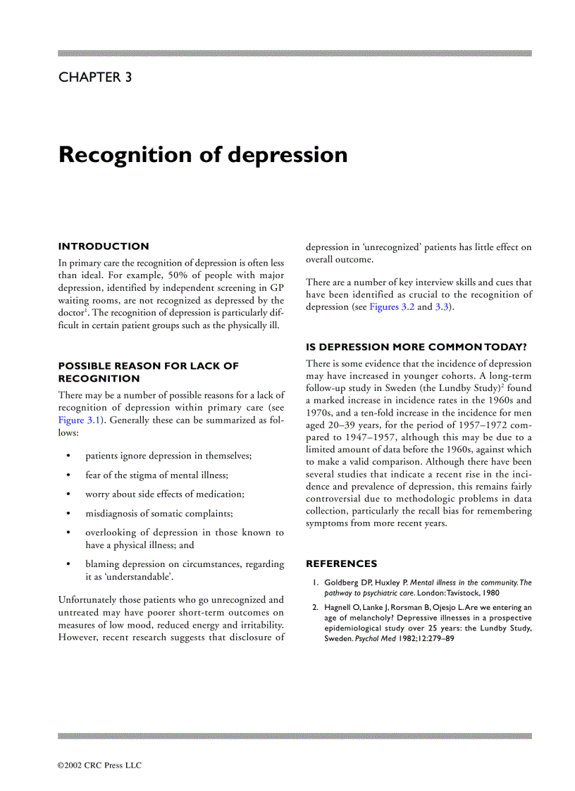 image for page An Atlas of Depression 1st Edition