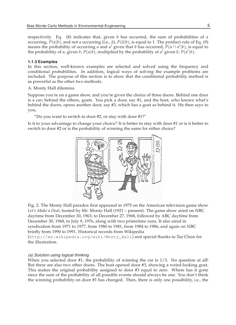 image for page Applications of Monte Carlo Methods in Biology Medicine and Other Fields of Science
