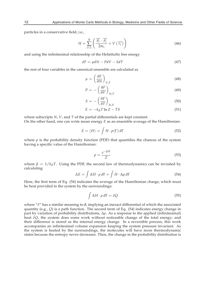 image for page Applications of Monte Carlo Methods in Biology Medicine and Other Fields of Science