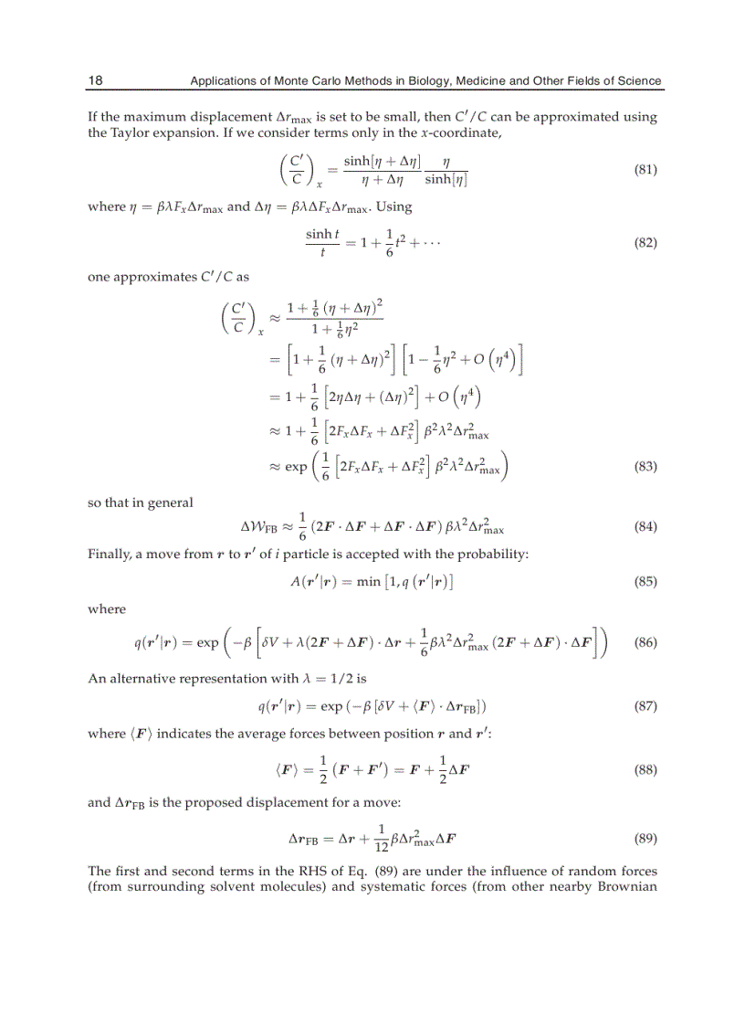 image for page Applications of Monte Carlo Methods in Biology Medicine and Other Fields of Science