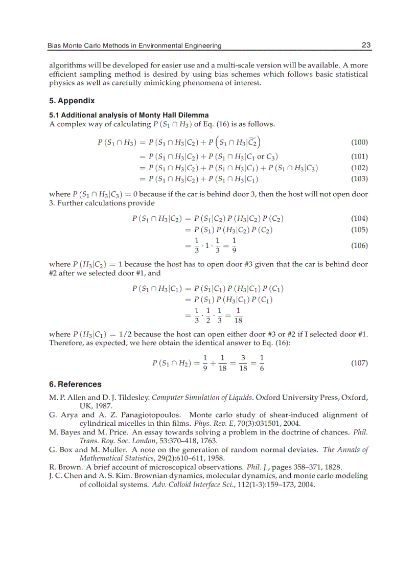 image for page Applications of Monte Carlo Methods in Biology Medicine and Other Fields of Science