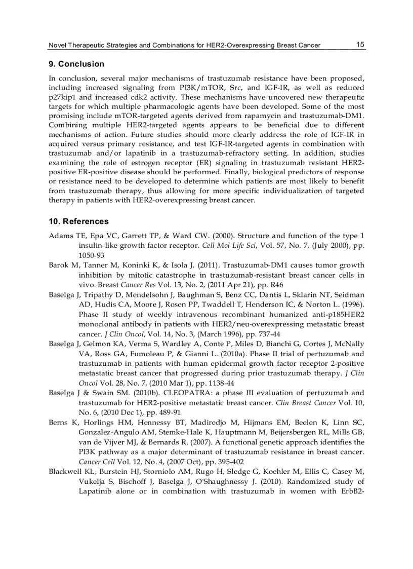 image for page Breast Cancer Current and Alternative Therapeutic Modalities