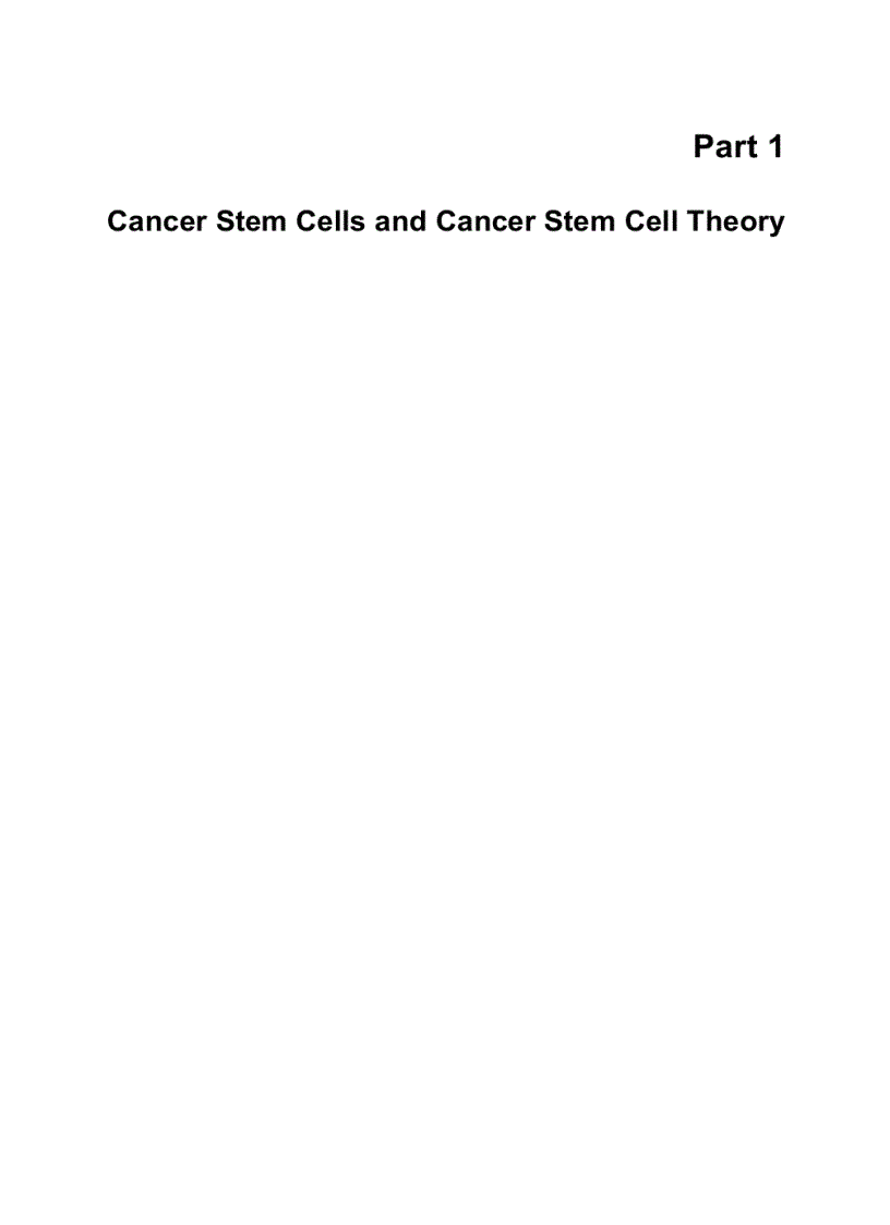image for page Cancer Stem Cells The Cutting Edge
