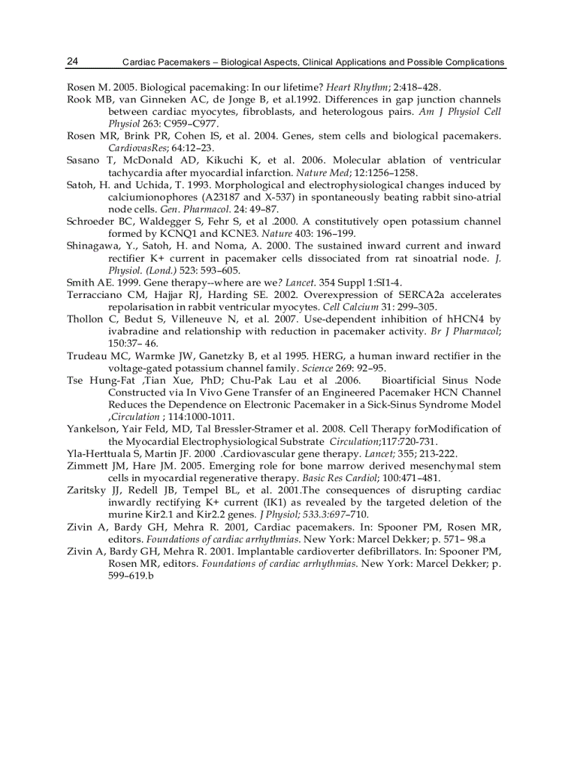 image for page Cardiac Pacemakers Biological Aspects Clinical Applications and Possible Complications