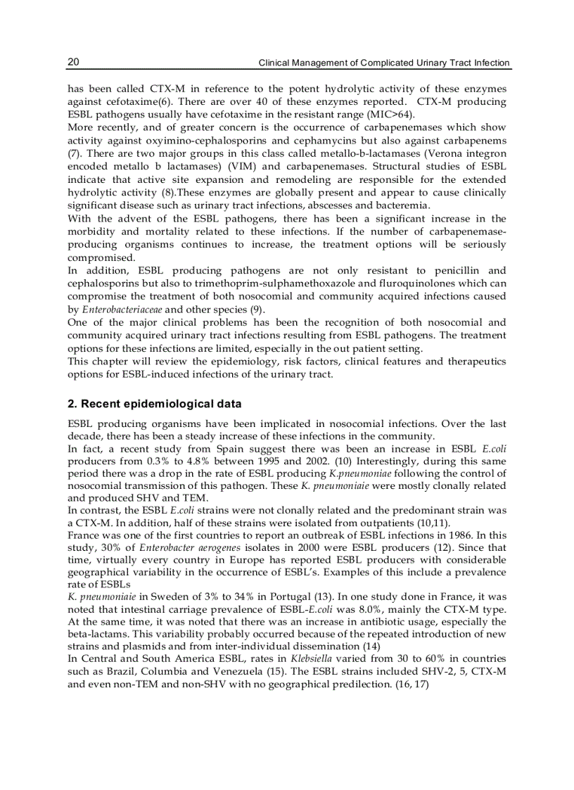 image for page Clinical Management of Complicated Urinary Tract Infection
