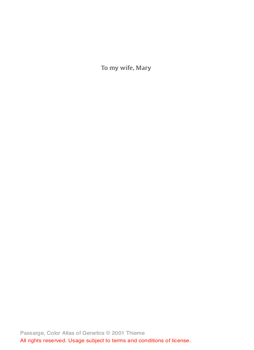 image for page Color atlas of genetics Passarge E