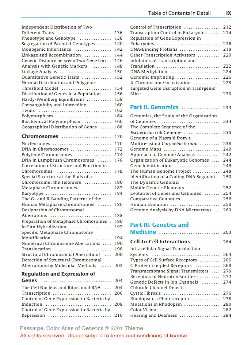 image for page Color atlas of genetics Passarge E