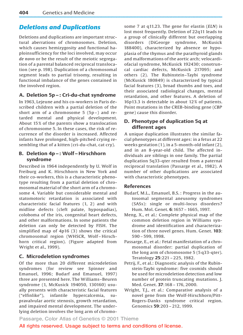 image for page Color atlas of genetics Passarge E