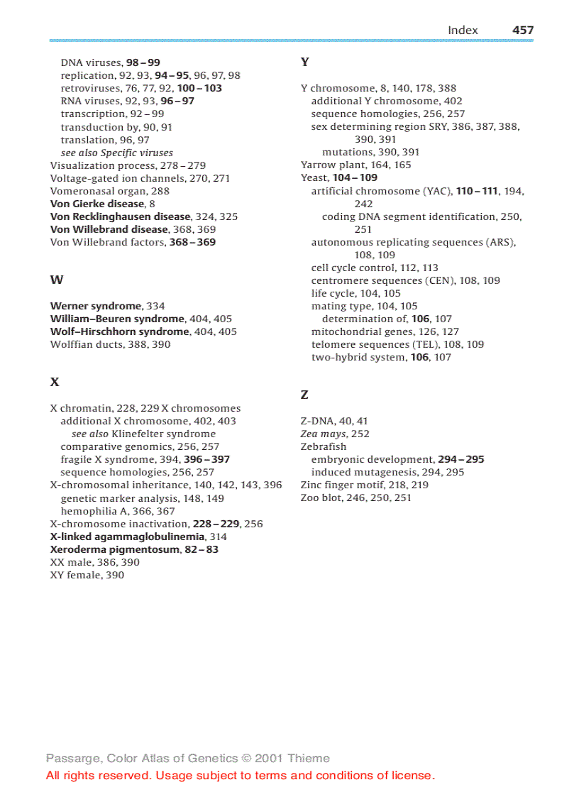 image for page Color atlas of genetics Passarge E