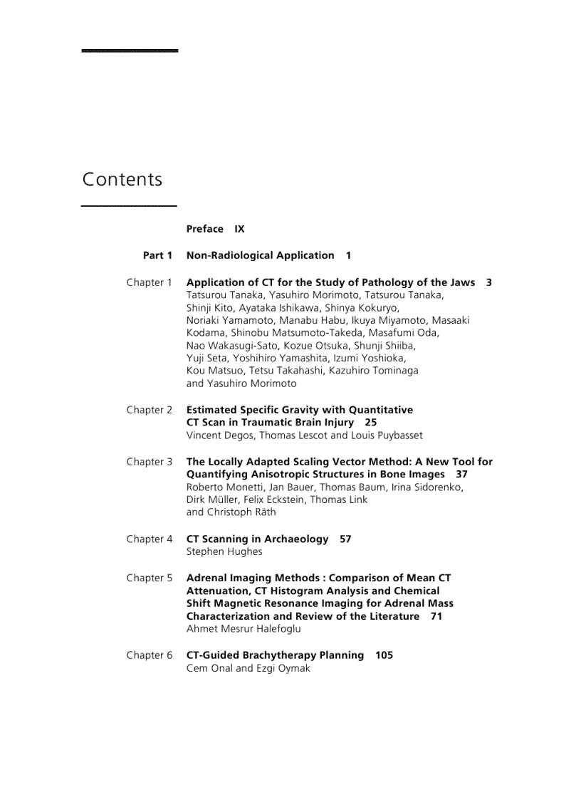 image for page Computed Tomography Special Applications