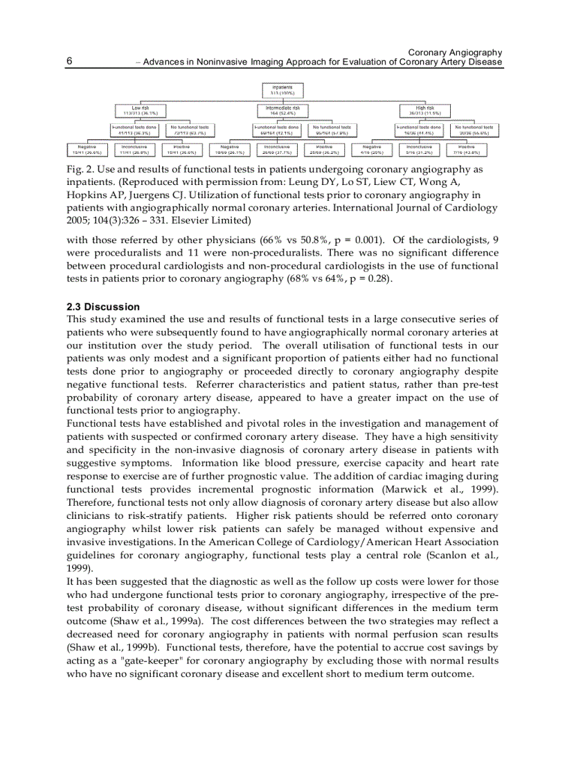 image for page Coronary Angiography Advances in Noninvasive Imaging Approach for Evaluation of Coronary Artery Disease