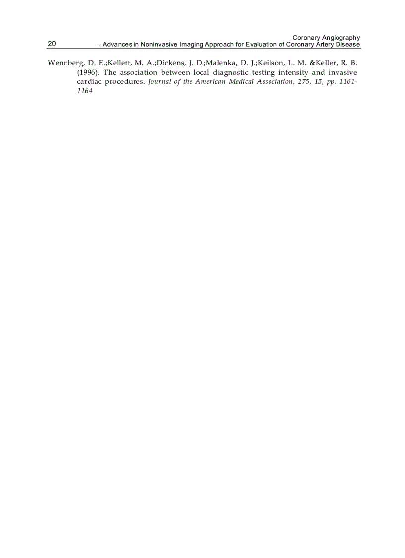 image for page Coronary Angiography Advances in Noninvasive Imaging Approach for Evaluation of Coronary Artery Disease