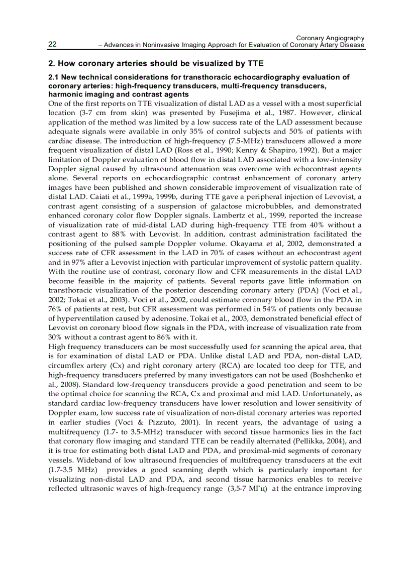 image for page Coronary Angiography Advances in Noninvasive Imaging Approach for Evaluation of Coronary Artery Disease