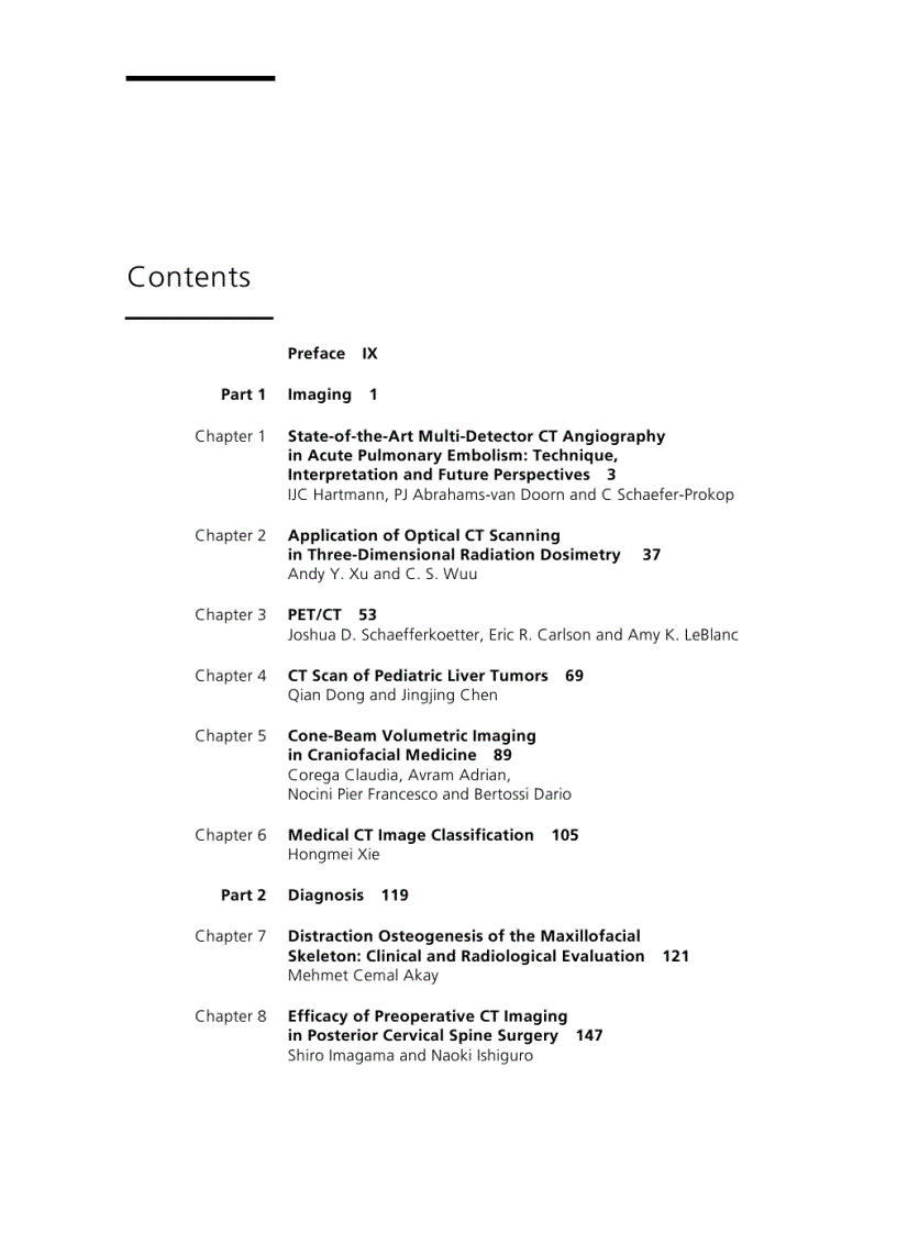 image for page CT Scanning Techniques and Applications
