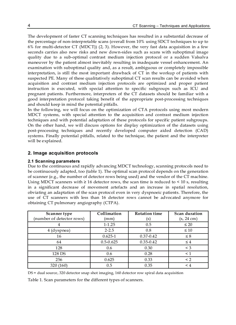 image for page CT Scanning Techniques and Applications