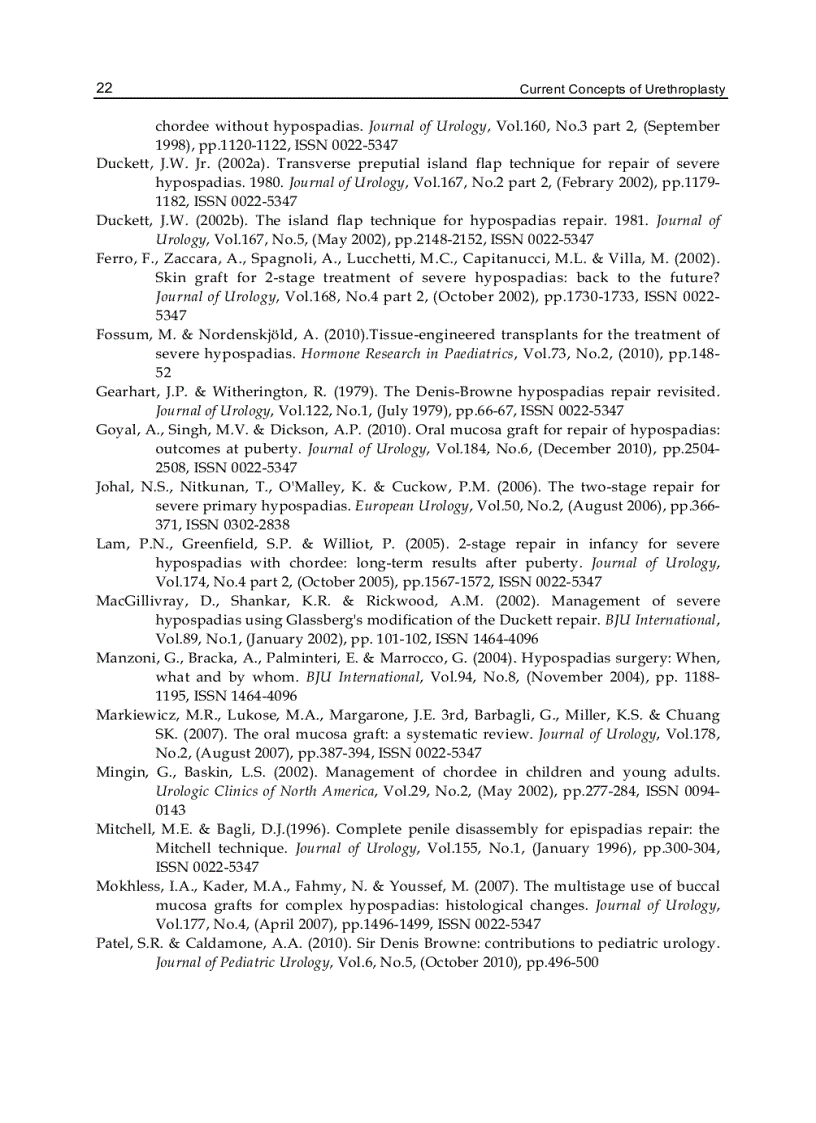 image for page Current Concepts of Urethroplasty