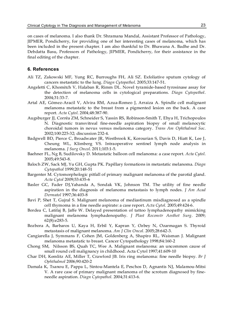 image for page Current Management of Malignant Melanoma