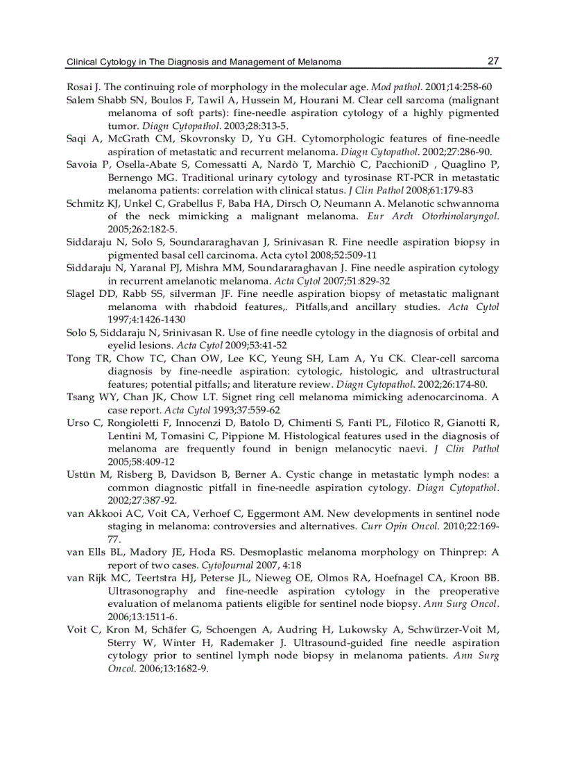 image for page Current Management of Malignant Melanoma