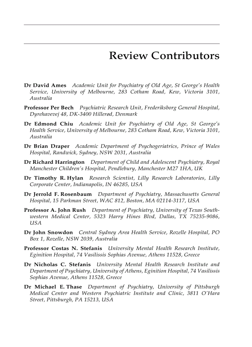 image for page Depressive Disorders 2nd Edition