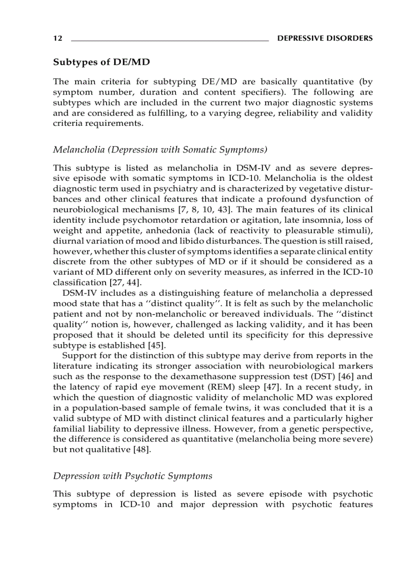 image for page Depressive Disorders 2nd Edition