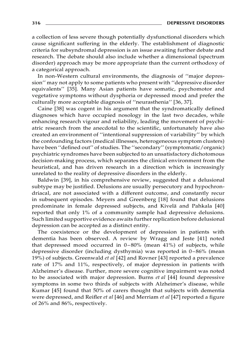 image for page Depressive Disorders 2nd Edition