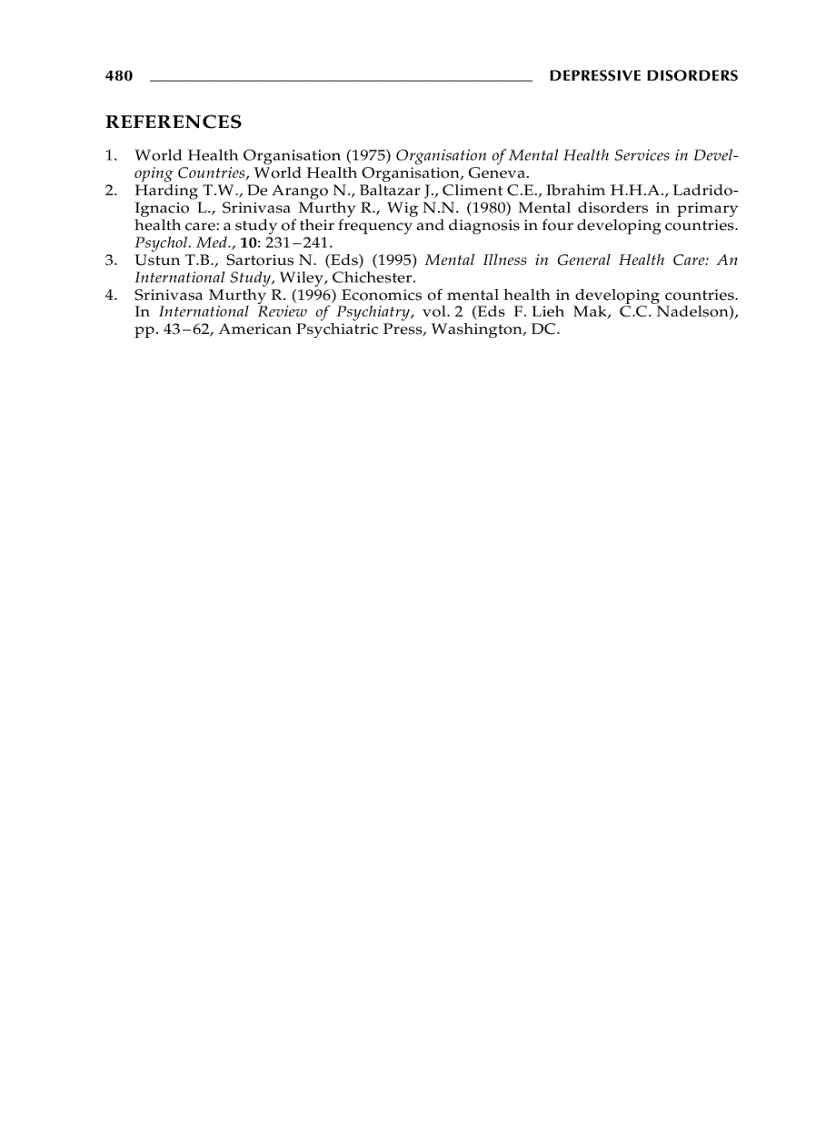 image for page Depressive Disorders 2nd Edition