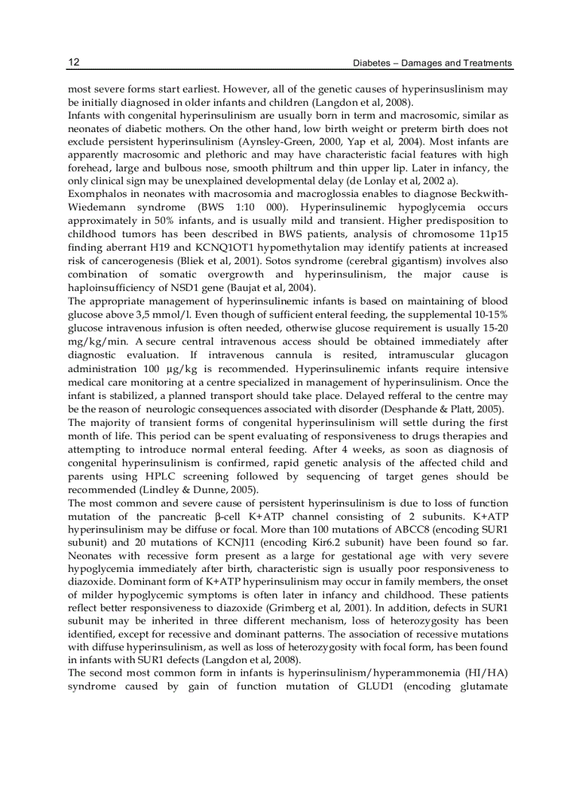 image for page Diabetes Damages and Treatments