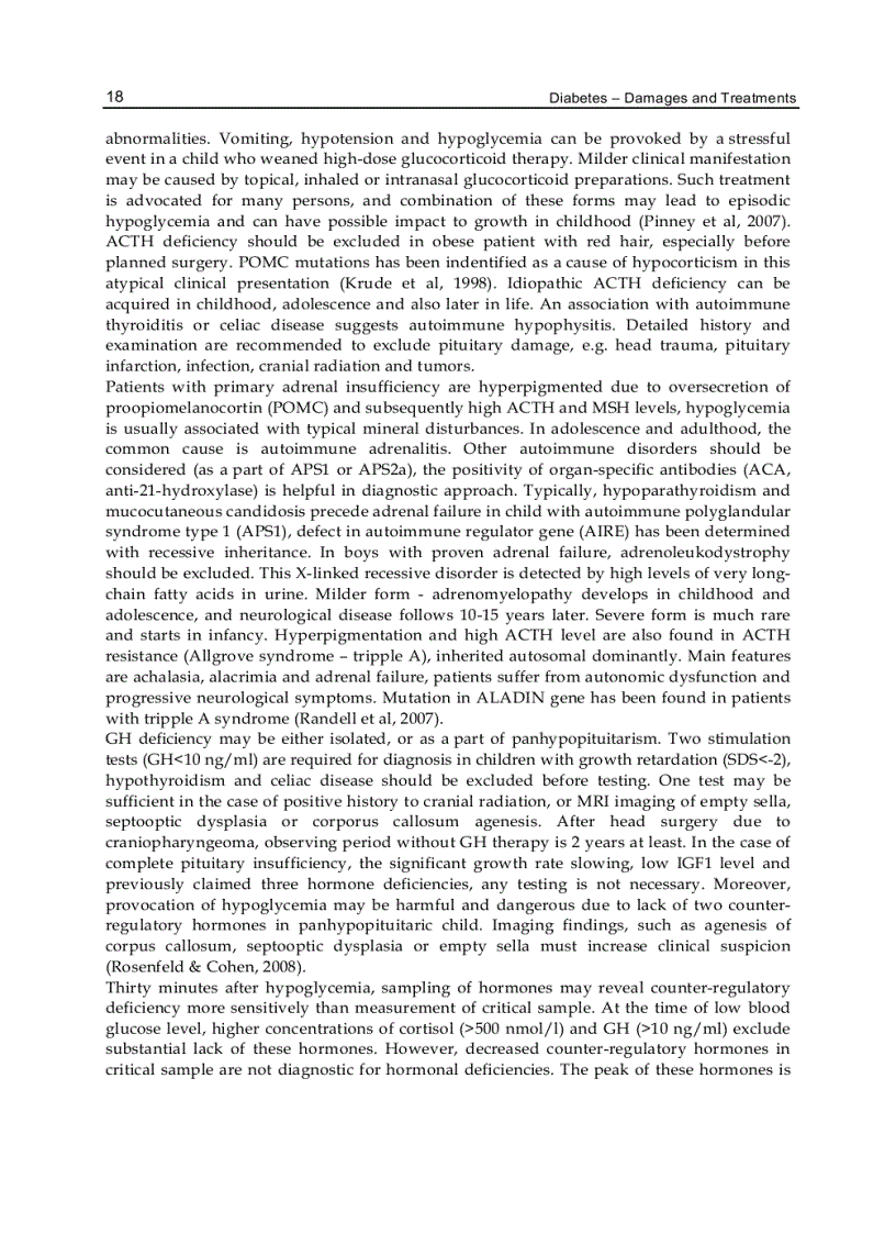 image for page Diabetes Damages and Treatments