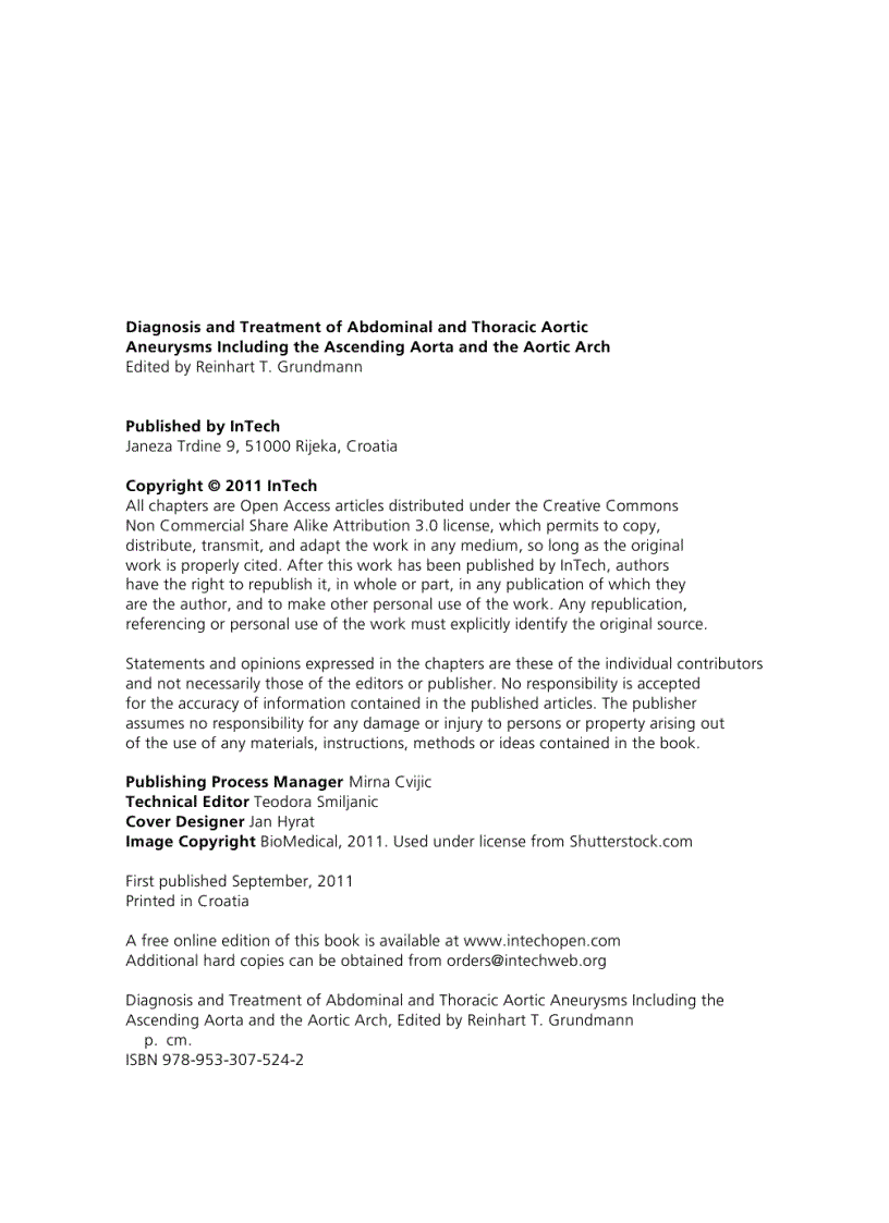 image for page Diagnosis and Treatment of Abdominal and Thoracic Aortic Aneurysms Including the Ascending Aorta and the Aortic Arch
